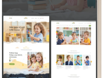 Little People | Responsive Joomla Template for Kindergartens and Toddlers