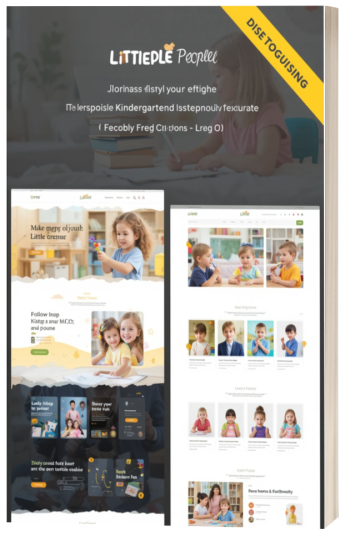 Little People | Responsive Joomla Template for Kindergartens and Toddlers