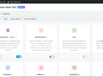 Rank math seo pro