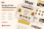 BigBurger - Burger & Fast Food Restaurant Elementor Template Kit download