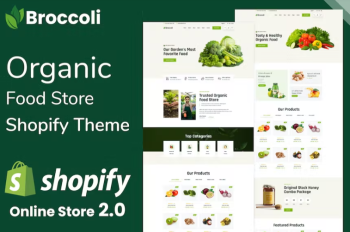 Broccoli | Shopify Theme for Organic Food and Grocery Stores