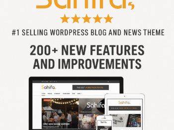 Sahifa – Responsive WordPress Theme for News, Magazine & Blog Websites