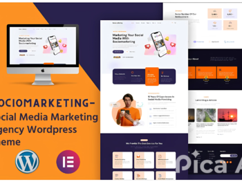 Sociomarketing - Social Media Marketing Agency WordPress Theme download