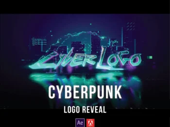 Cyberpunk Animated Logo Reveal