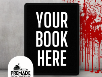 2 iPad Cover Template for Mystery Books | Canva Editable for Book Promotion